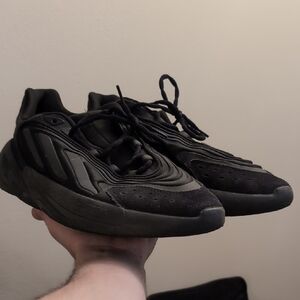 Adidas Ozelia Black With Leather